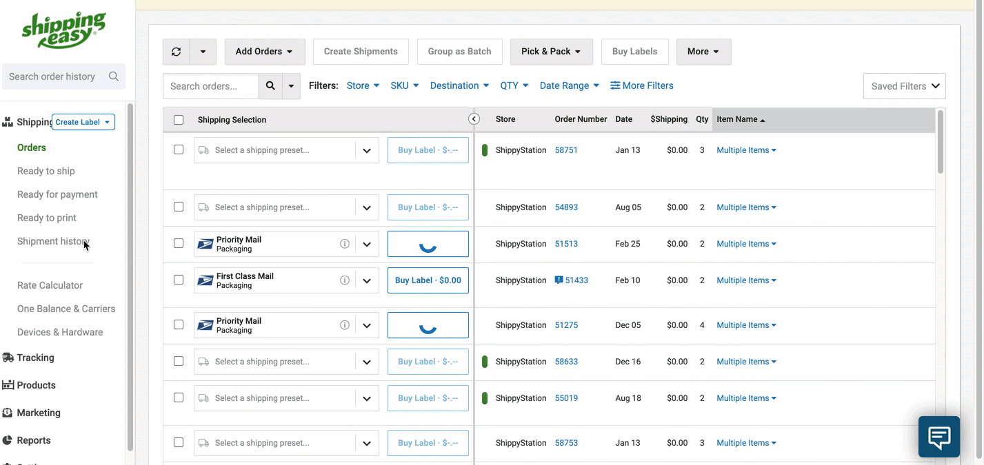 FedEx accounts can be integrated into ShippingEasy for use.