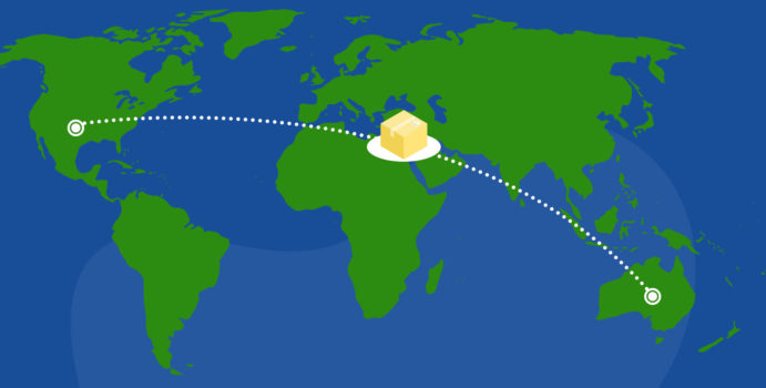 GlobalPost and the Global Advantage Program are able to send shipments to Australia and New Zealand.