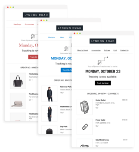 Branded tracking pages from ShippingEasy