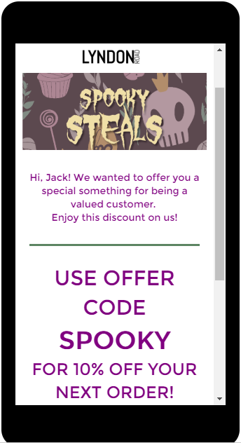 Email Design personalization