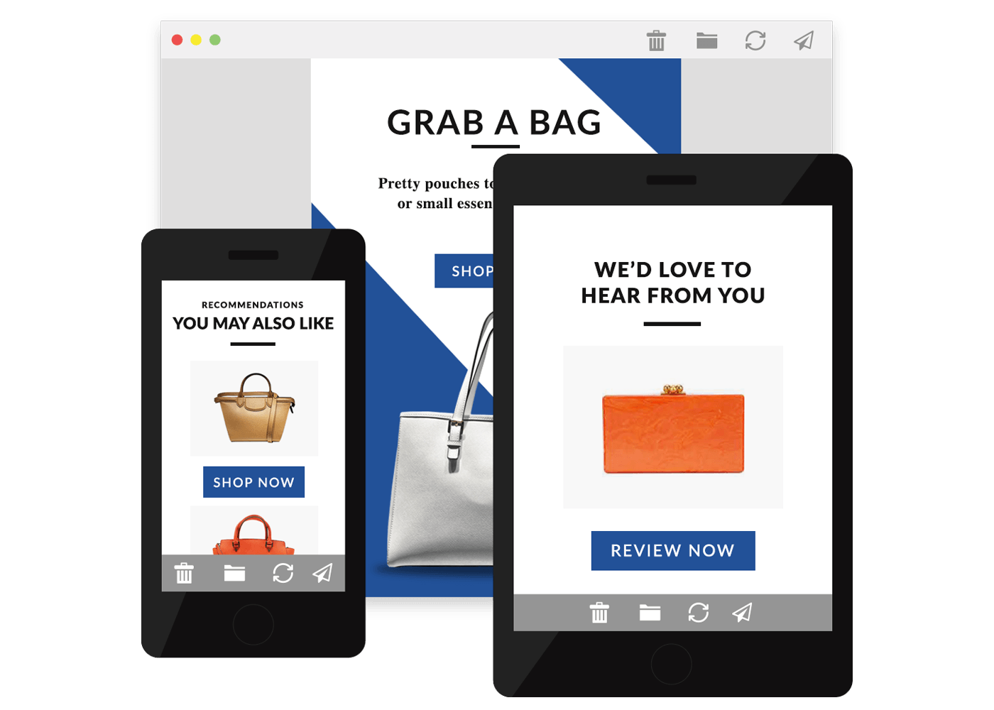 Customer marketing email examples devices