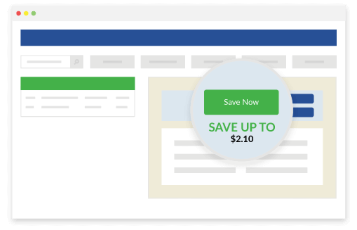 ShippingEasy generic rate savings dashboard